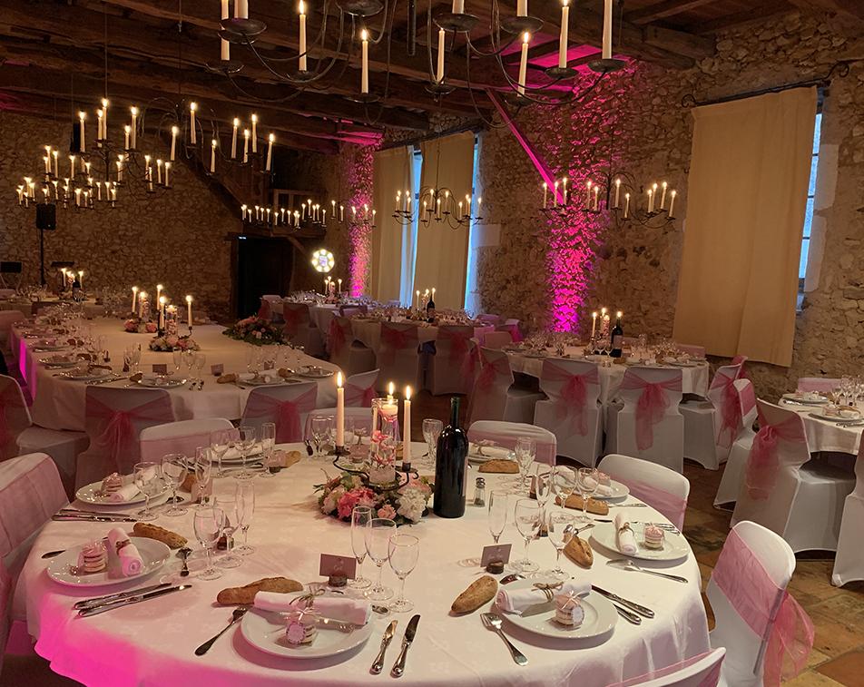 Mariage bordeaux magicien